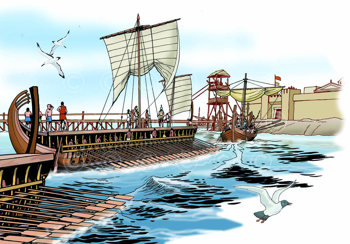 0406 Athenian ships arrive to Taranto